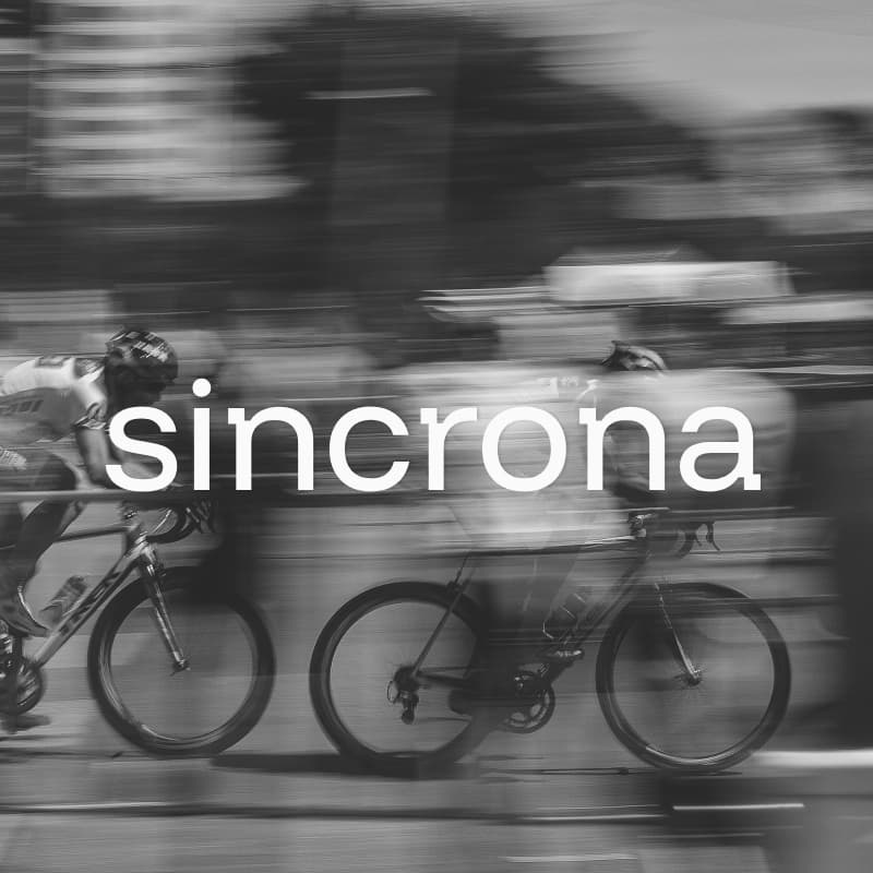 Cyclists riding